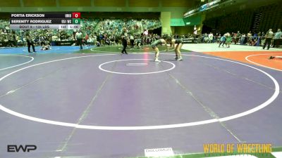 135 lbs Round Of 16 - Portia Erickson, Union vs Serenity Rodriguez, 951 Wrestling Club