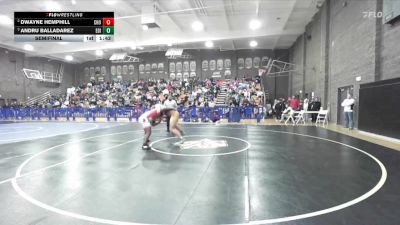 215 lbs Semifinal - Andru Balladarez, Edison vs Dwayne Hemphill, Chowchilla