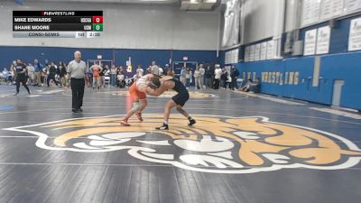 149 lbs Consolation - Mike Edwards, Coast Guard vs Shane Moore, Southern Maine