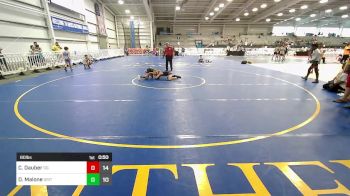 80 lbs Consi Of 4 - Cale Dauber, Ohio Gold vs Dane Malone, Grit Mat Club Blue