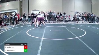 285 lbs Round Of 32 - Armando Avalos, Norwalk HS vs Grant Bahnsen, Vici WC