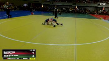 68 lbs Cons. Round 1 - Dax Buttell, Mankato West vs Gideon Ortloff, Deer River