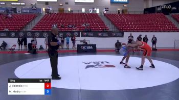 70 kg Round 4 - Jerry Valencia, Oregon vs Michael Madry, Florida