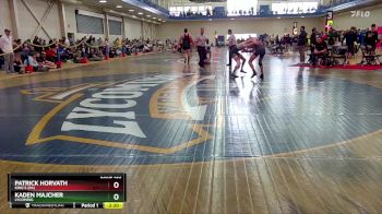 125 lbs Cons. Round 4 - Patrick Horvath, King`s (PA) vs Kaden Majcher, Lycoming