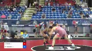 182 lbs Consi Of 32 #1 - Adrian Gacek, Pennsylvania vs Matthew Waddell, Georgia