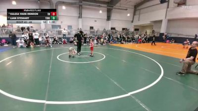 48 lbs Cons. Round 2 - Liam Stewart, Texas Elite Wrestling Club vs Kaleia Vade Rendon, Takedown-City Wrestling