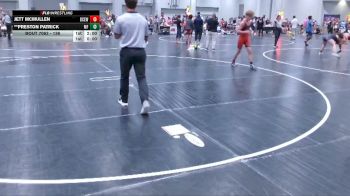 136 lbs 3rd Place Match - **Preston Patrick, Morris Fitness vs Jett McMullen, Bay County Elite Wrestling