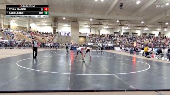AA 126 lbs Cons. Round 2 - Daniel Bado, Bartlett High School vs Dylan Frazier, Oakland High School