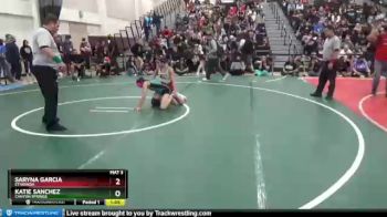 106 lbs Semifinal - Saryna Garcia, Etiwanda vs Katie Sanchez, Canyon Springs