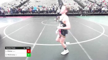 87-J lbs Quarterfinal - Logan Maher, Grit Mat Club vs Christian McCravey, Long Beach