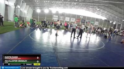 165 lbs Cons. Round 4 - Austin Rains, Rustler Wrestling Club vs McCallister Crowley, Utah