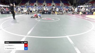 157 lbs Cons 64 #2 - Jace Parent, GA vs James Kansteiner, NE