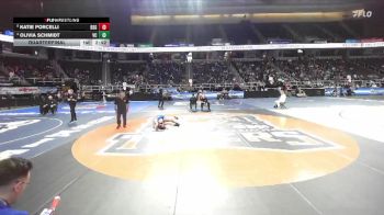 107 lbs Quarterfinal - Katie Porcelli, Bay Shore Girls-11 vs Olivia Schmidt, Valley Central-9