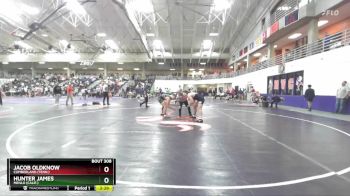 197 lbs Champ. Round 2 - Jacob Oldknow, Cumberland (Tenn.) vs Hunter James, Menlo (Calif.)