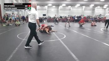 157 lbs Round 4 (10 Team) - Phillip Sarbo, Team Shutt vs Matthew Kaiser, CTWHALE Green