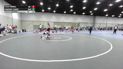 49 lbs Rr Rnd 1 - Cole Terrell, Mat Union Misfits 9U 2 vs Kempsey Conry, Mojo 9U