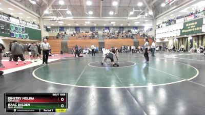 150 lbs Semifinal - Dimetry Molina, Esperanza vs Isaac Balden, Slam Academy