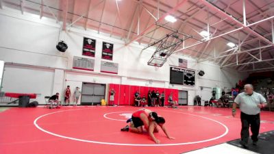 285 lbs Champ. Round 1 - Luis Centeno, Moorpark College vs Brayan Macias, Palomar