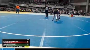88 lbs Quarterfinals (8 Team) - Dyson Neugebauer, Worthington vs Carter Ahrendt, UNC (United North Central)