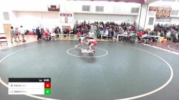 138 lbs Consi Of 4 - Braxton Ferro, North Attleborough vs Jackson Gearin, Billerica