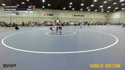45 lbs Rr Rnd 3 - Slade Fustos, Mojo K-6 vs Tatum Jones, Sisters On The Mat OK Teal