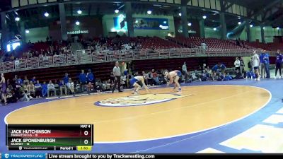 113 lbs Placement Matches (16 Team) - Jack Hutchinson, Manhattan HS vs Jack Sponenburgh, Kearney