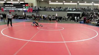 120 lbs Round Of 16 - Micah Vong, Bloomfield/Weav/EW vs Jameson Grant, Bacon Academy