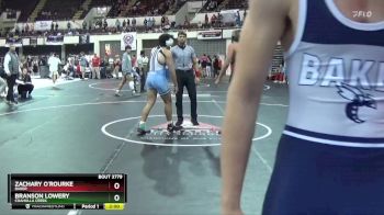 165 Varsity Cons. Round 2 - Zachary O`rourke, Baker vs Branson Lowery, Coahulla Creek