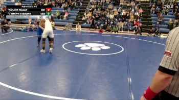 150 lbs 1st Place Match - J`Shawn Sterling, Omaha Bryan vs Colton Kelley, Kearney