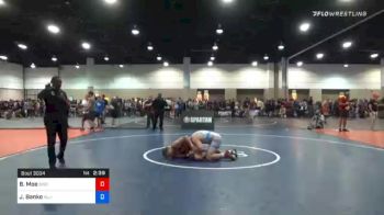 88 kg Semifinal - Anthony Brown-Garcia, New Mexico vs Jamal Morris, Cardinal Gibbons High School Wrestling