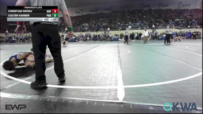 119 lbs Round Of 16 - Christian Ketiku, Bartlesville Wrestling Club vs Colter Karber, Prodigy Elite Wrestling