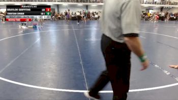 Elite 165 lbs Champ. Round 3 - Tristan Drier, Wisconsin-Eau Claire vs Braylon Griffiths, Loras