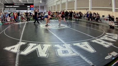 150 lbs Cons. Round 2 - William Lindsey, Mat-Su Matmen vs Adam Angulo, Arizona