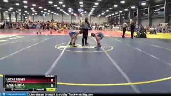 80 lbs Round 3 - Gage Bjerga, Midwest Maniacs vs Lucas Reeves, VA Hammers