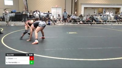 145 lbs Consi Of 16 #2 - Jules Sitani, Team Thunder WC vs Alyssa Fernandez, DTC Wrestling