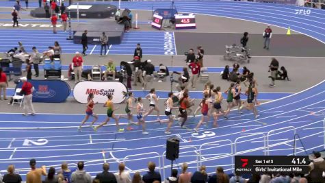 High School Girls' Mile Invitational, Finals 1