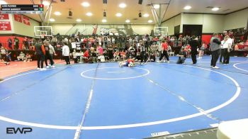 126 lbs Final - Luis Flores, Kiefer High School vs Auron Garrett, Rogers High School Boys