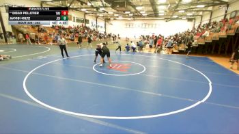 285 lbs Cons. Round 2 - Diego Pelletier, Thomas More vs Jacob Holtz, John Carroll