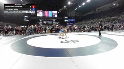 125 lbs Champ. Rd Of 64 - Cateri Yellowhawk, SD vs Kandice Spry, OH