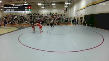 140 lbs Champ. Round 1 - Larah Han, Coppell Black vs Mallory Brasher, Belton