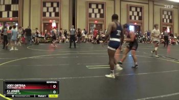 155 lbs Semis & 1st Wrestleback (8 Team) - Joey Ortega, Yale Street WC vs CJ Jones, Ascend WC