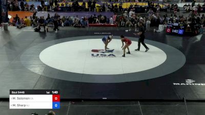 106 lbs Semis - Marlee Solomon, CA vs Marie Sharp, NJ