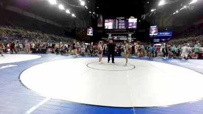 132 lbs Cons 16 #1 - Kayla Vazquez, New Jersey vs Gabrielle Baker, New York