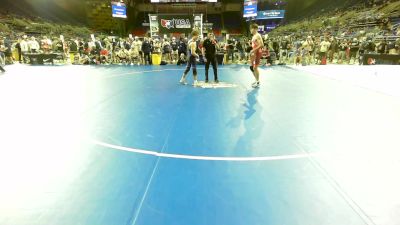 157 lbs Rnd Of 64 - Joseph Lathwood, MA vs Jude Randall, OK