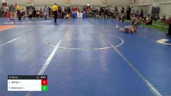 B-45 lbs Consolation - Luke Rehak, PA vs Ty Simmons, MI