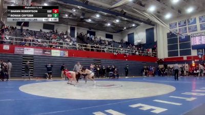 152 lbs Consy 1 - Shawn Robertson, Fort Cherry vs Rowan Crytzer, Highlands