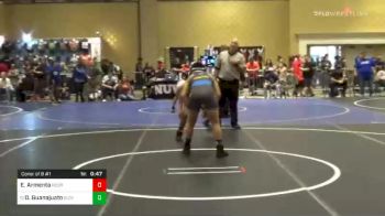 Match - Esteban Armenta, Rodriguez Academy Of Wrestling vs Derek Guanajuato, Eloy Olympus