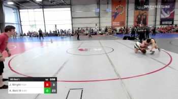 138 lbs Rr Rnd 1 - James Wright, Fear The Beard vs Ambrose Boni III, Quest School Of Wrestling