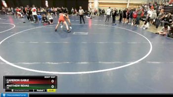145 lbs Cons. Round 2 - Cameron Gable, NE vs Matthew Revas, OK