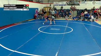 126 lbs Round 3 - Shiley Christinat, Valley Union High School vs Theresa Etchen, Empire High School